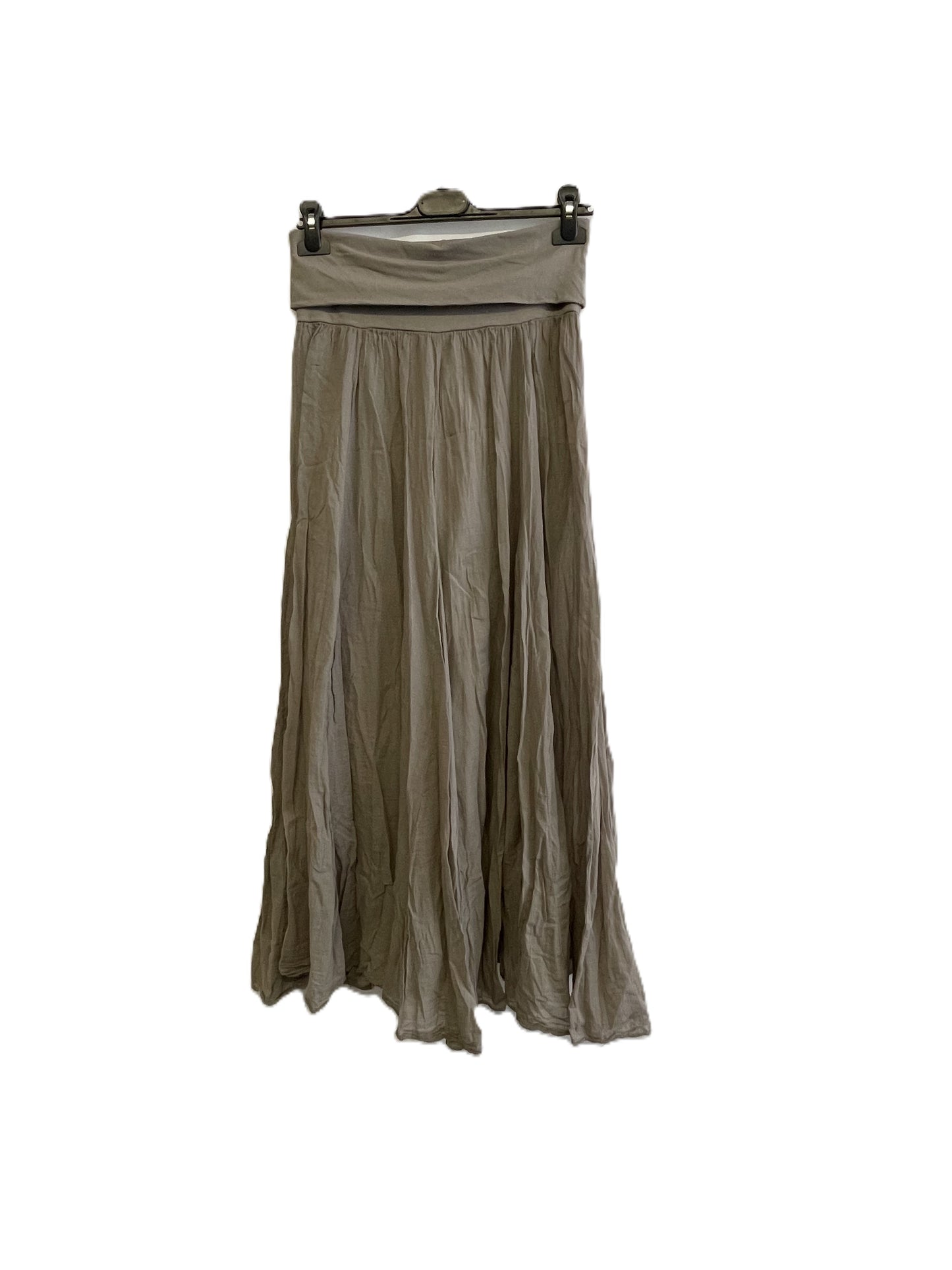 Summer Flare Design Maxi Skirts With Elasticated Waist