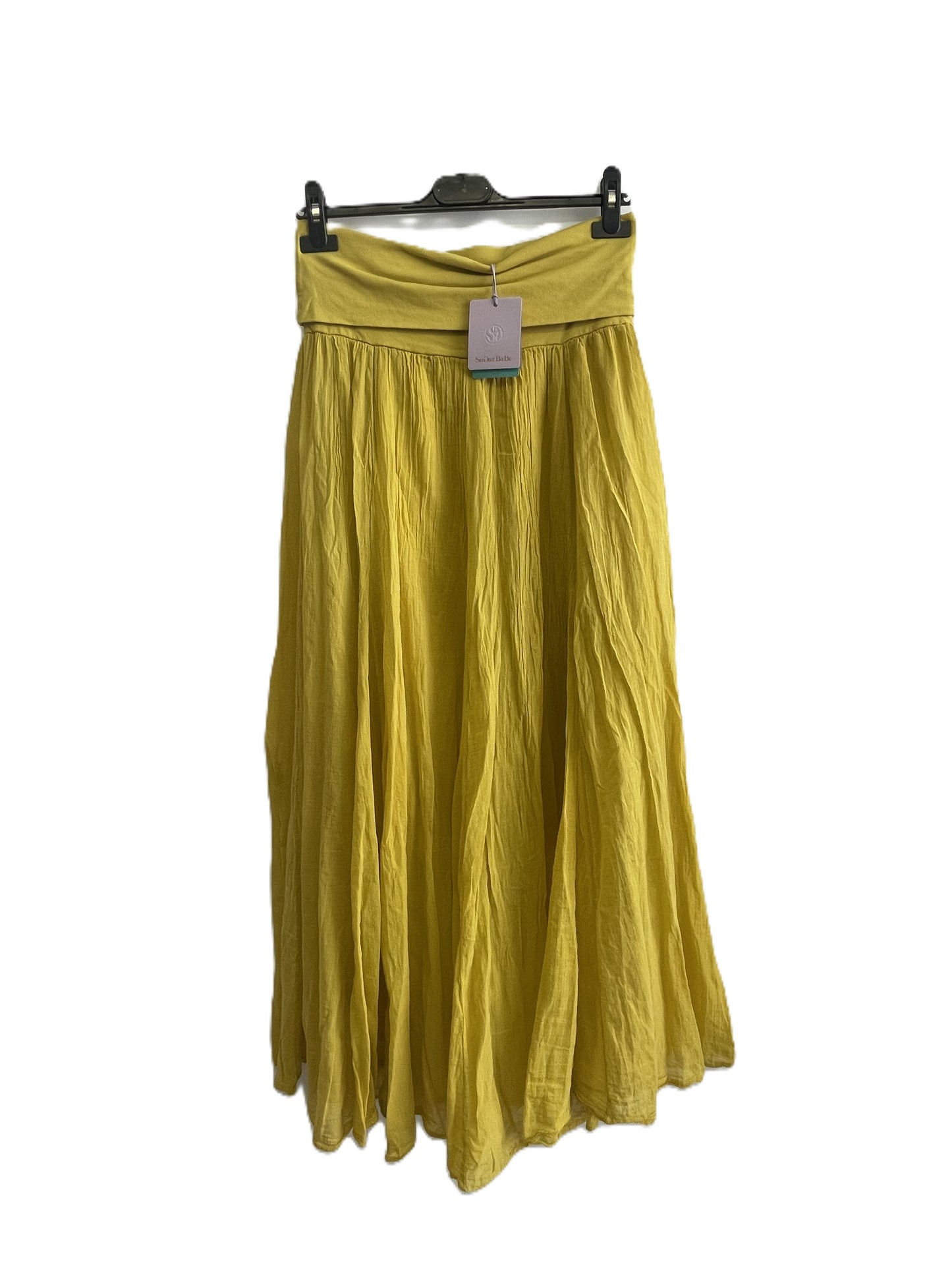 Summer Flare Design Maxi Skirts With Elasticated Waist