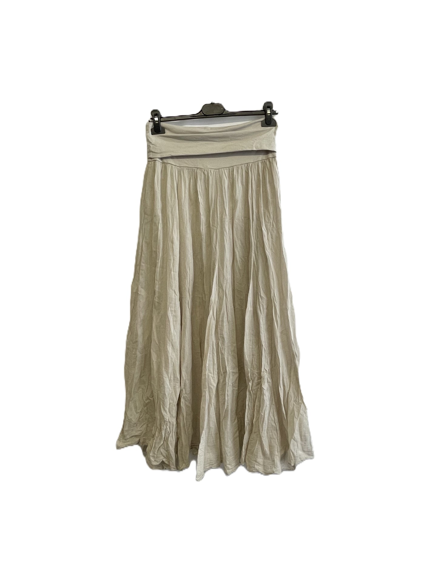 Summer Flare Design Maxi Skirts With Elasticated Waist
