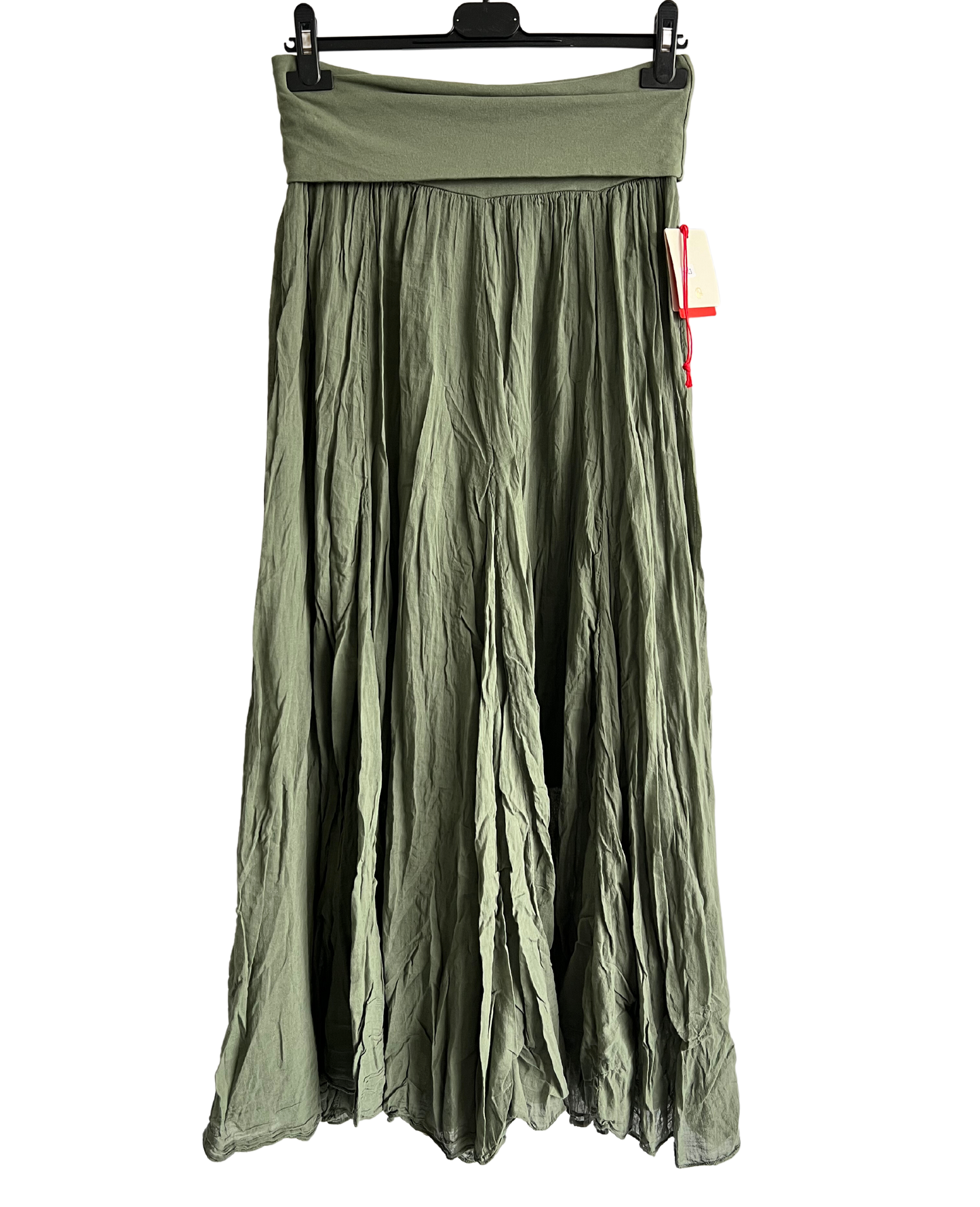 Summer Flare Design Maxi Skirts With Elasticated Waist