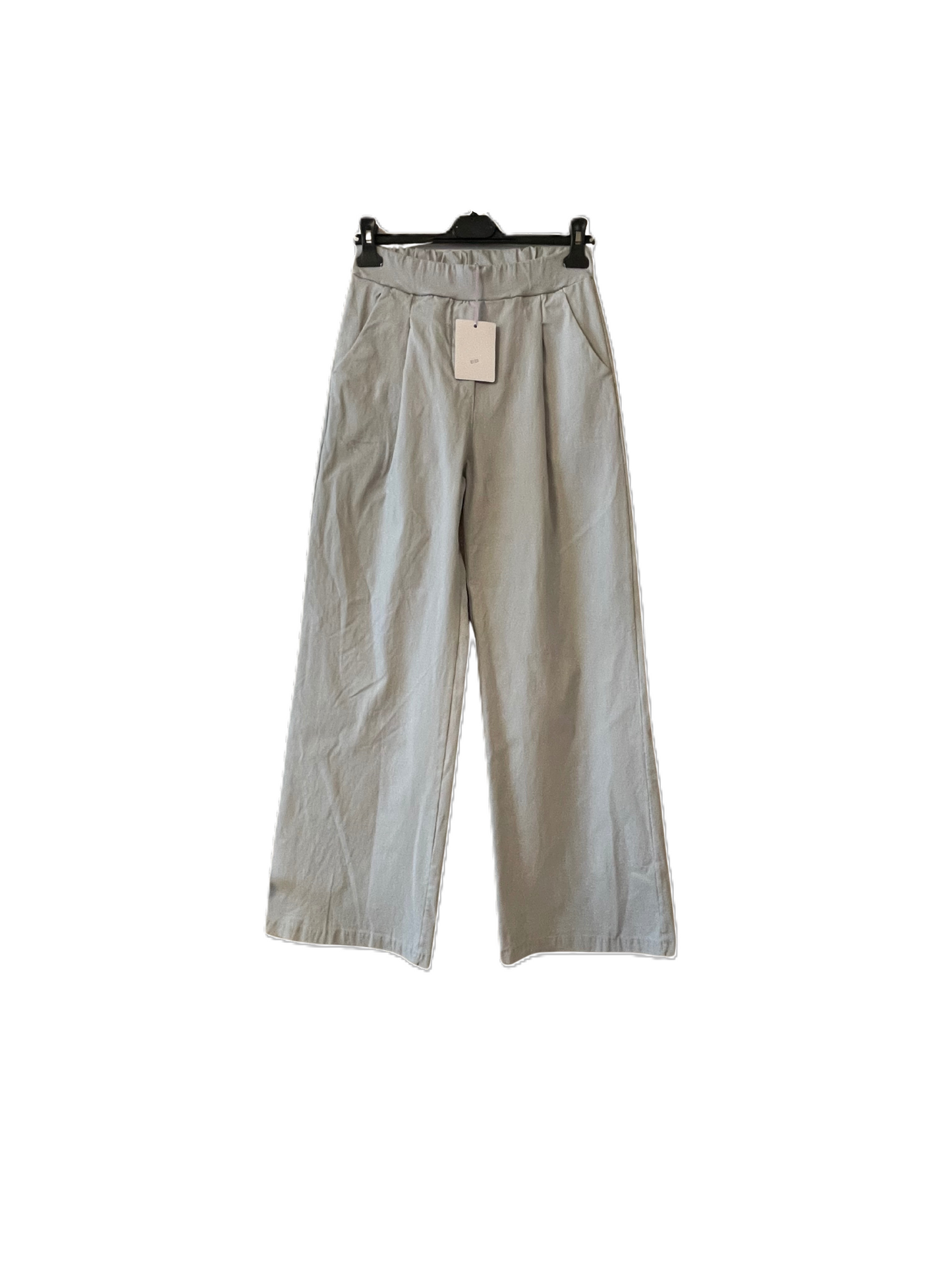 Brand New Womens All Season Italian Stretchy Wide Leg Magic Pants Trousers