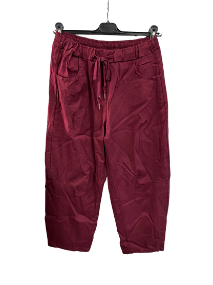 Brand New Spring 26' Ladies Barrel Comfy Casual Wide Leg Magic Trousers