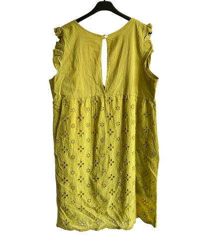 Tik Tok Summer Sleeveless V Neck Playsuit with Shorts In Lime