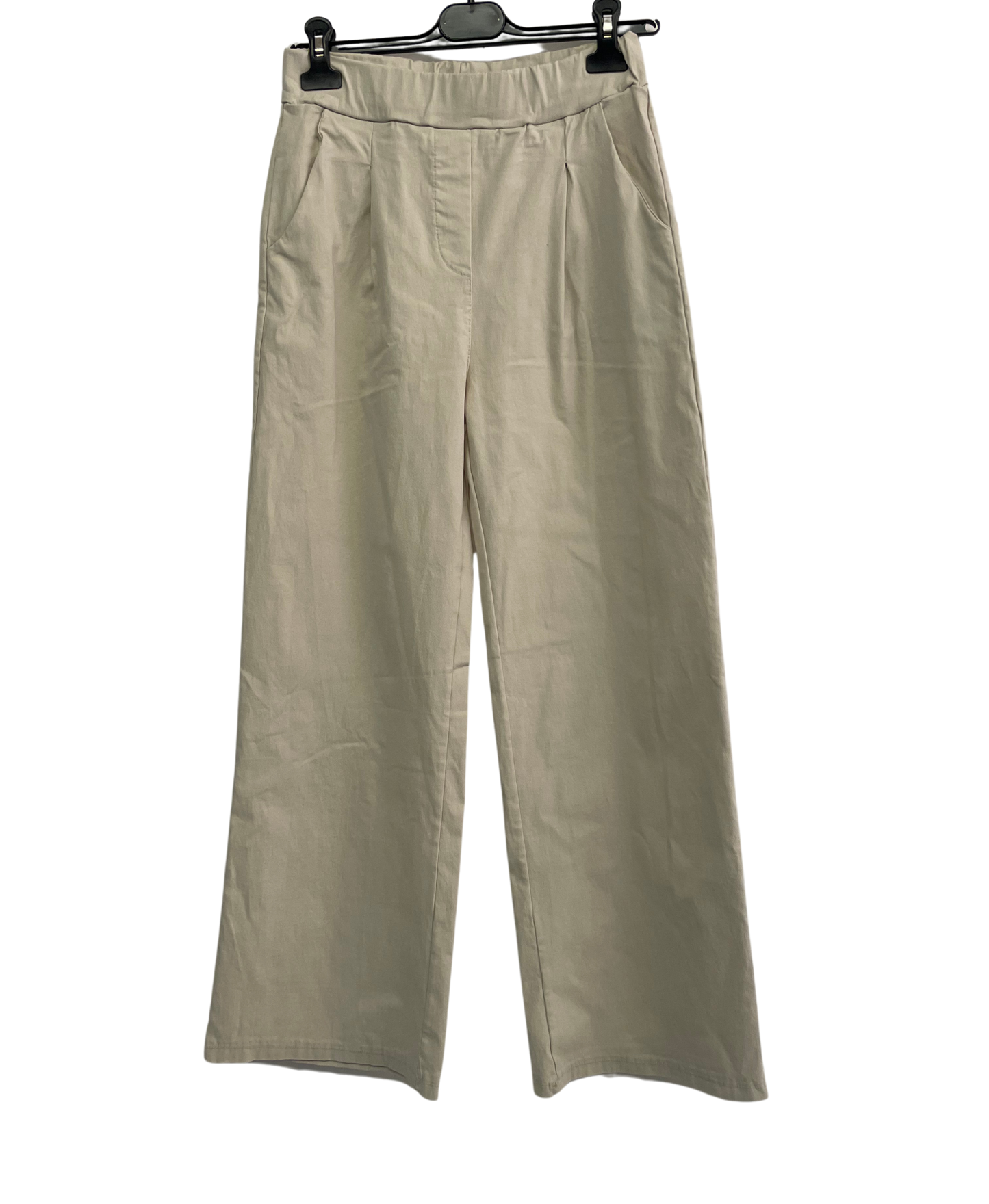 Brand New Womens All Season Italian Stretchy Wide Leg Magic Pants Trousers