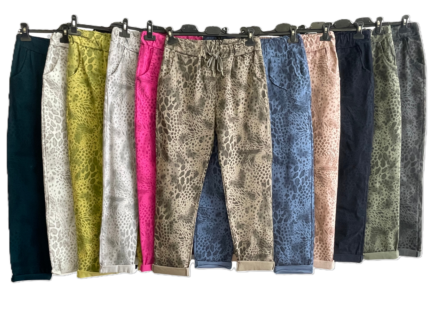 Brand New Snake Print Stretchy Magic Pants Trousers