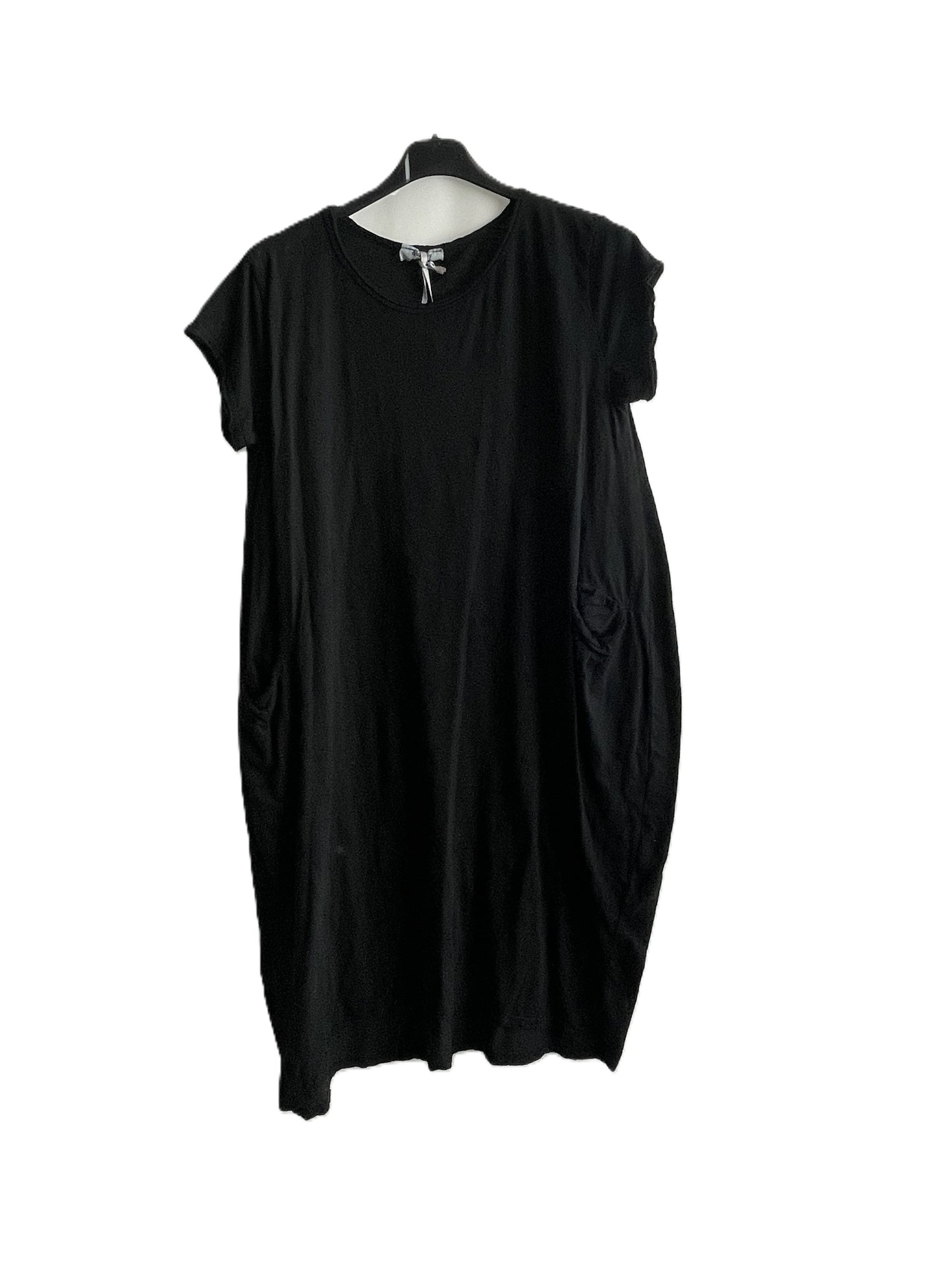 New Bigger Size Ladies Soft Cotton Jersey Stretch 2 Pocket Tunic T shirt Dress