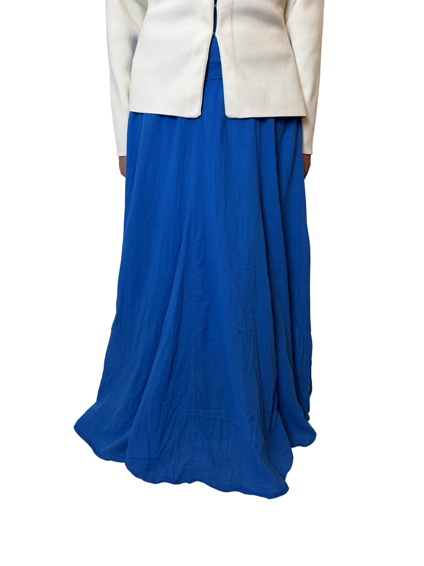 Breeze Maxi Linen Skirt