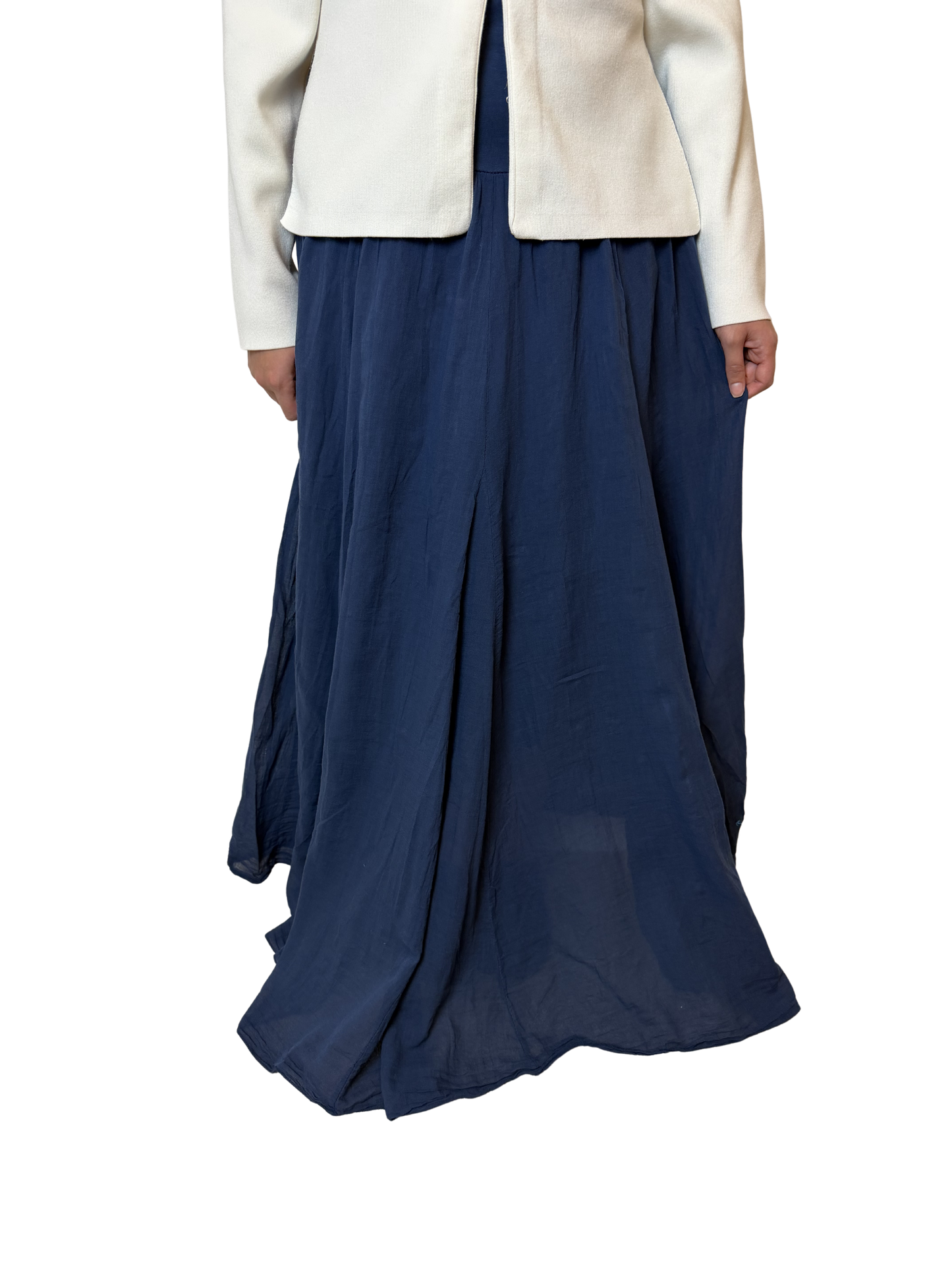 Breeze Maxi Linen Skirt