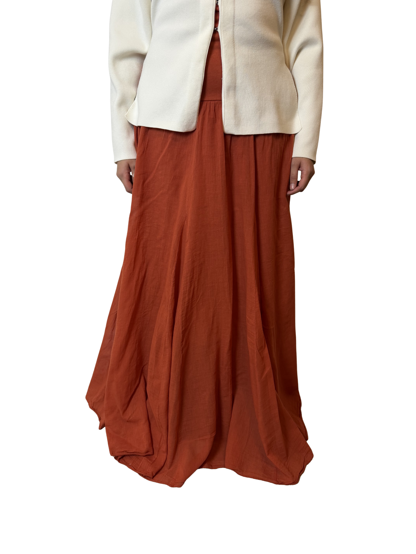 Breeze Maxi Linen Skirt