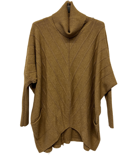 Brand New Womens Ladies Italian Cowl Neck V Shape Design Pocket Jumper