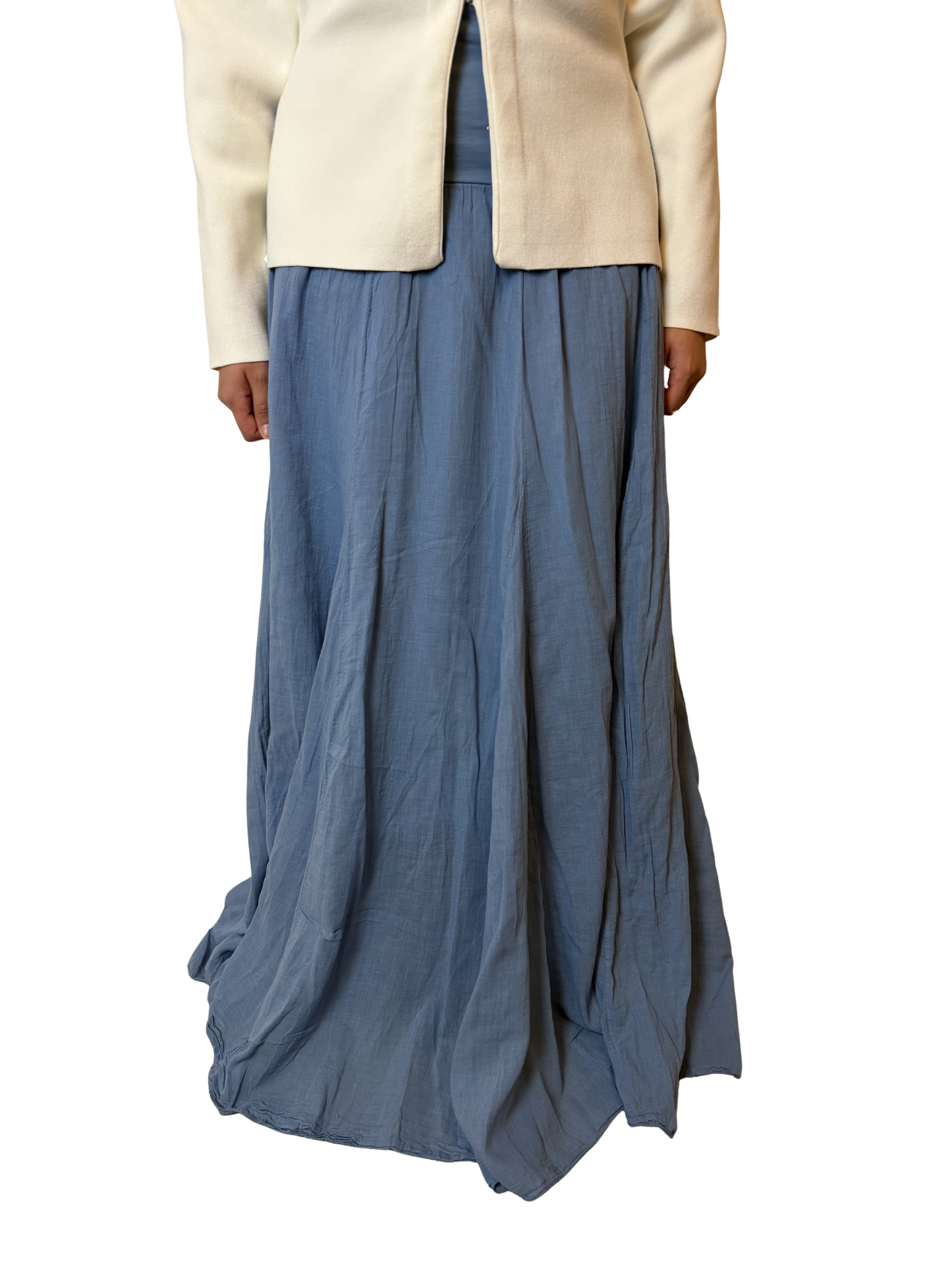 Breeze Maxi Linen Skirt