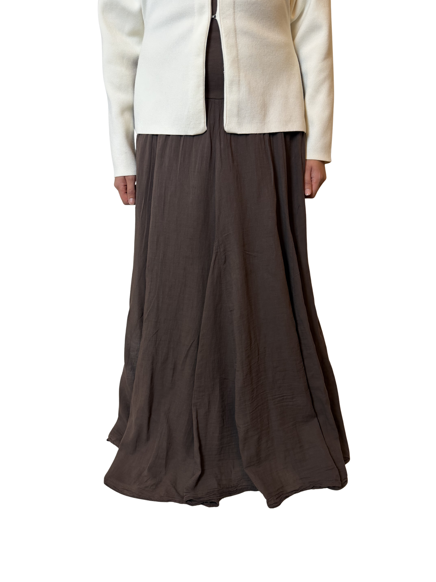 Breeze Maxi Linen Skirt