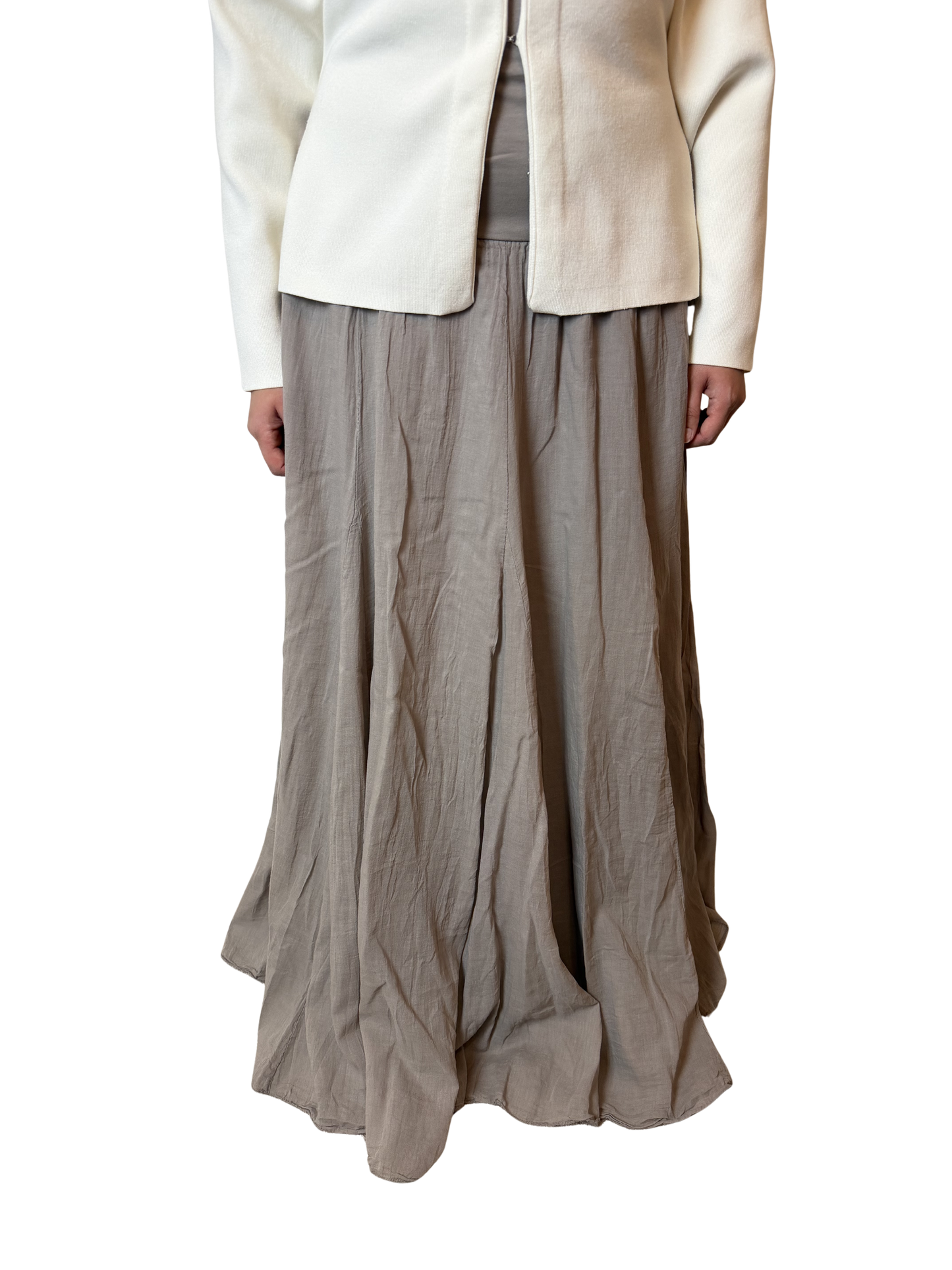 Breeze Maxi Linen Skirt