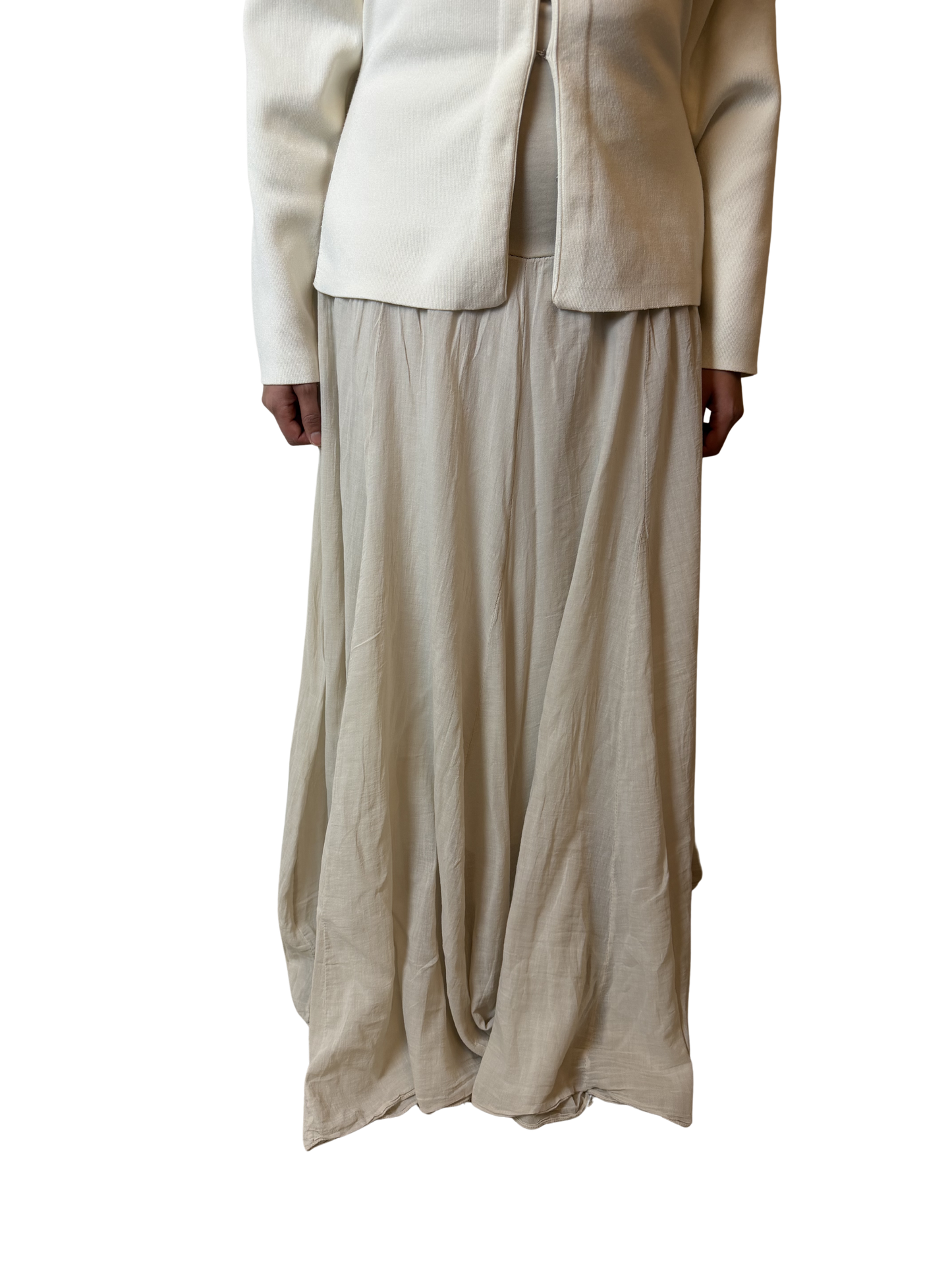 Breeze Maxi Linen Skirt