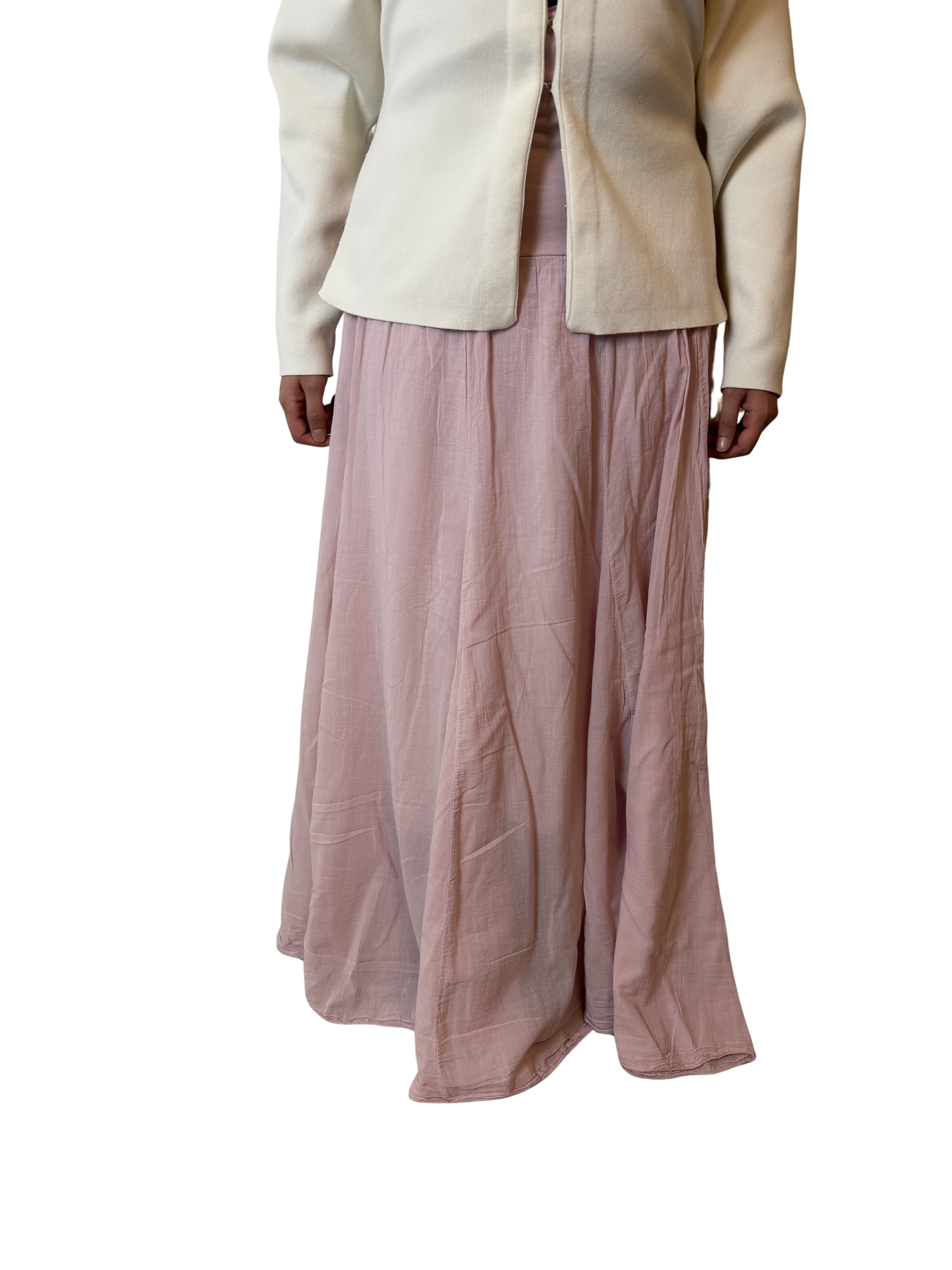 Breeze Maxi Linen Skirt