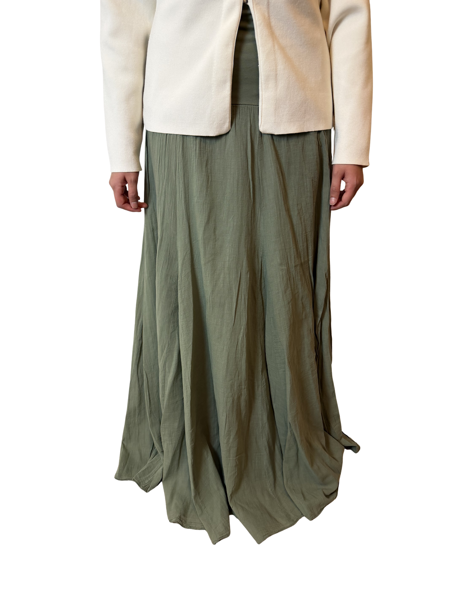 Breeze Maxi Linen Skirt