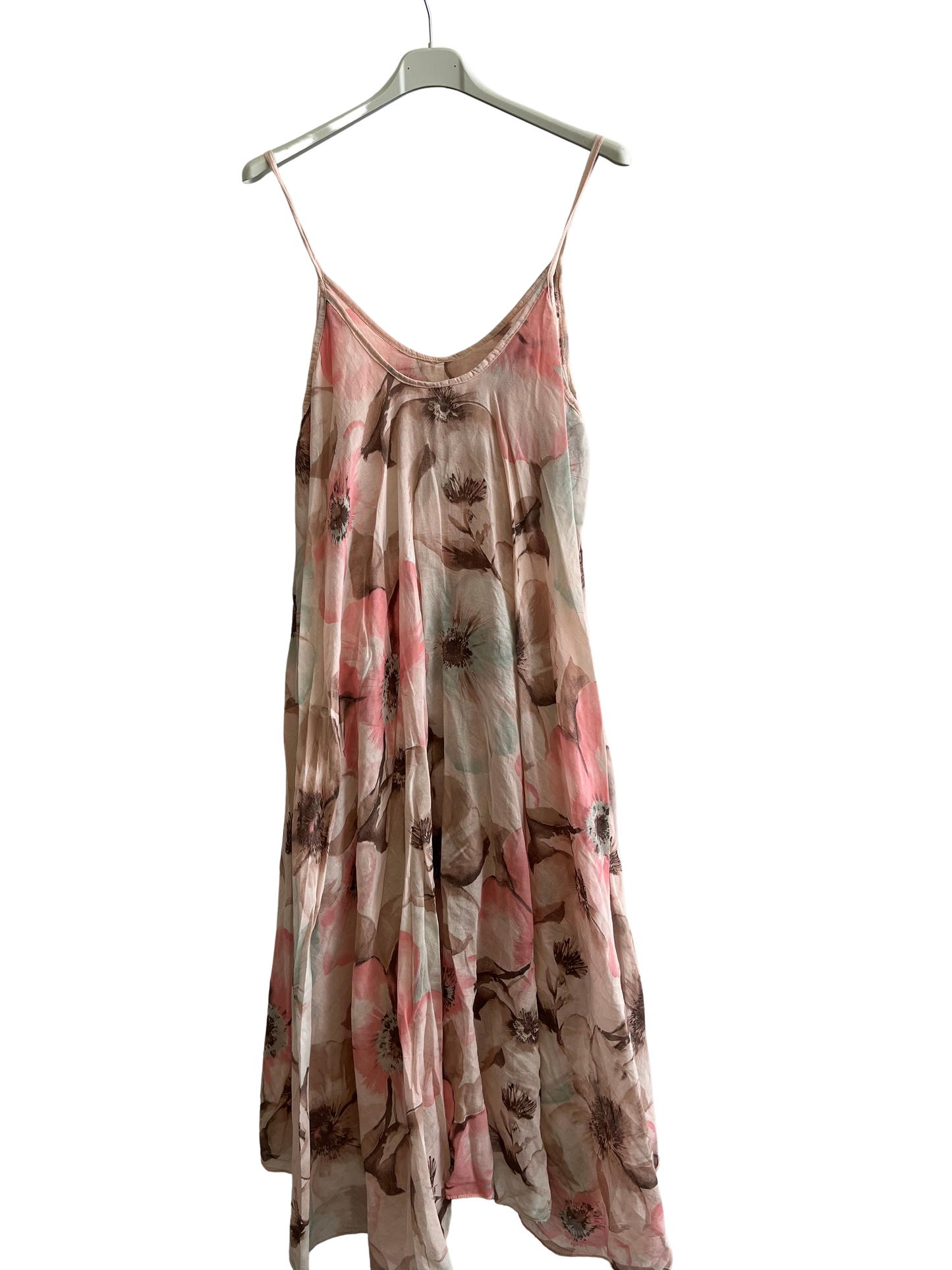 New Womens Summer 26' 2 Piece Sleeveless Floral Lined Maxi Dresses with Crop Top