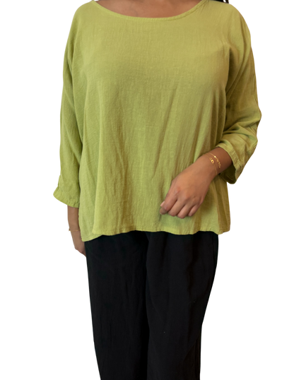 Lightweight Scoop Crop Top