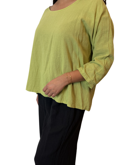 Lightweight Scoop Crop Top