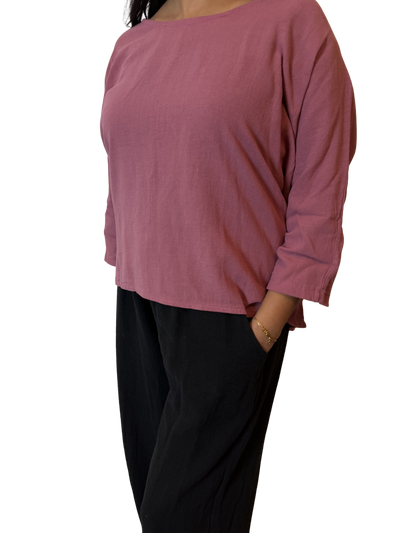 Lightweight Scoop Crop Top