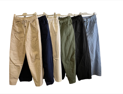 Brand New Spring 26' Ladies Barrel Comfy Casual Wide Leg Magic Trousers