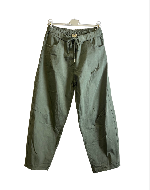 Brand New Spring 26' Ladies Barrel Comfy Casual Wide Leg Magic Trousers