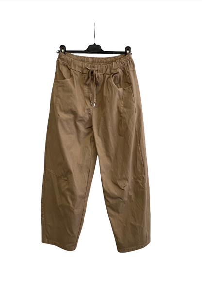 Brand New Spring 26' Ladies Barrel Comfy Casual Wide Leg Magic Trousers