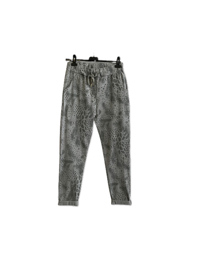 Brand New Snake Print Stretchy Magic Pants Trousers