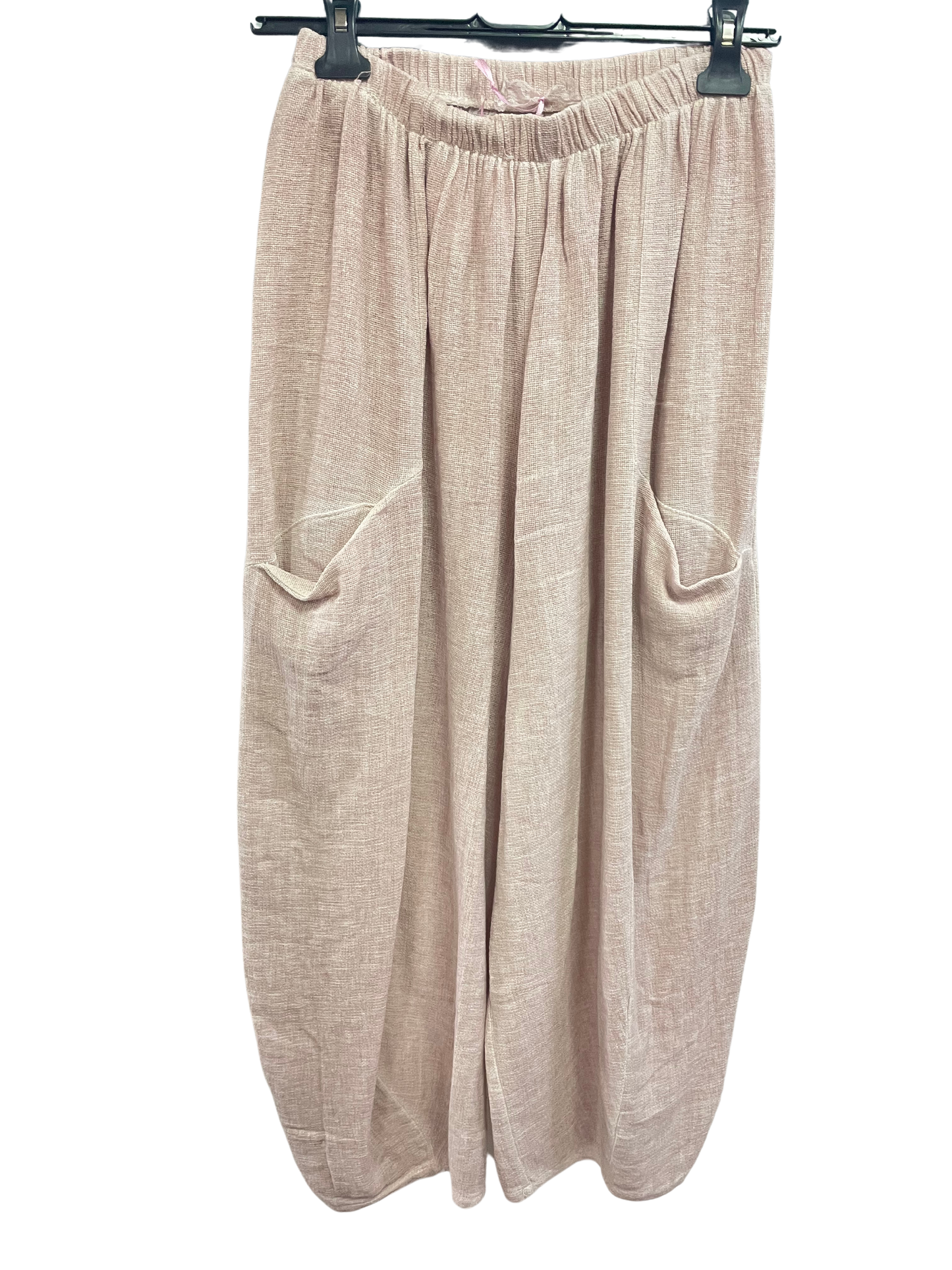 Cocoon Lightweight Summer Pants Trousers in Pink