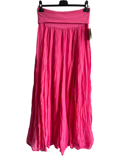 Summer Flare Design Maxi Skirts With Elasticated Waist