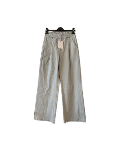 Brand New Womens All Season Italian Stretchy Wide Leg Magic Pants Trousers